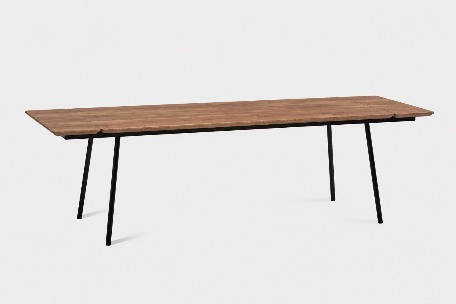 MARTA Table à manger extensible en Noyer