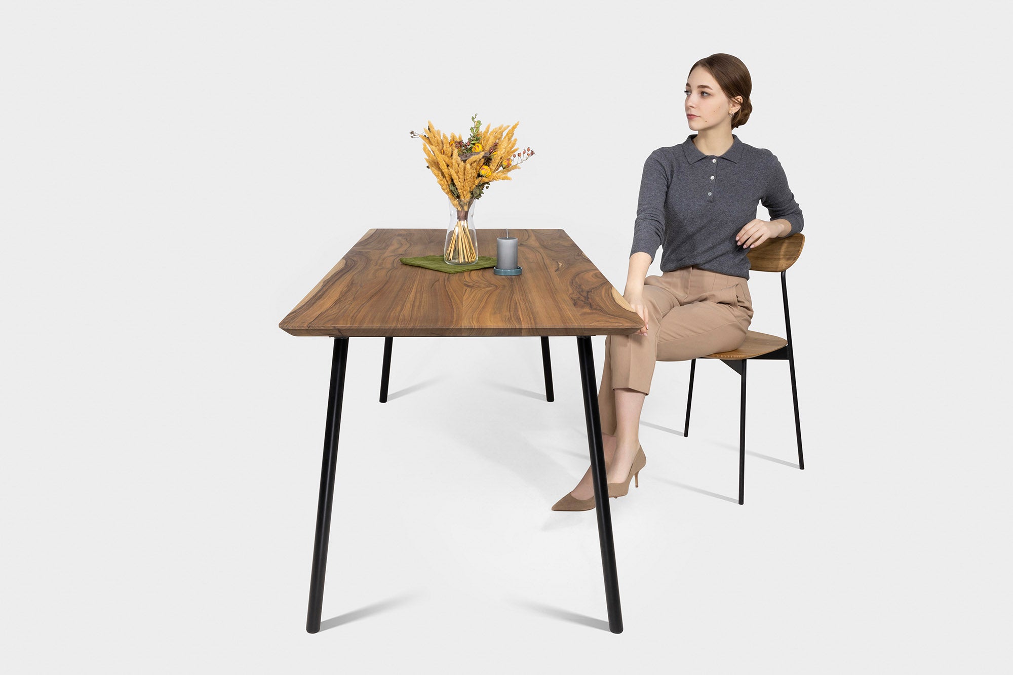 MARTA Walnut Dining Table