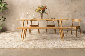 BRUNO | Bank van eikenhout image 16