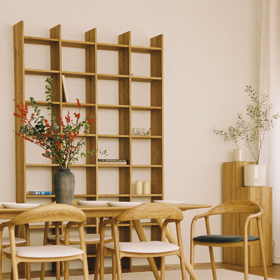 AGATA | Eikenhout boekenkast