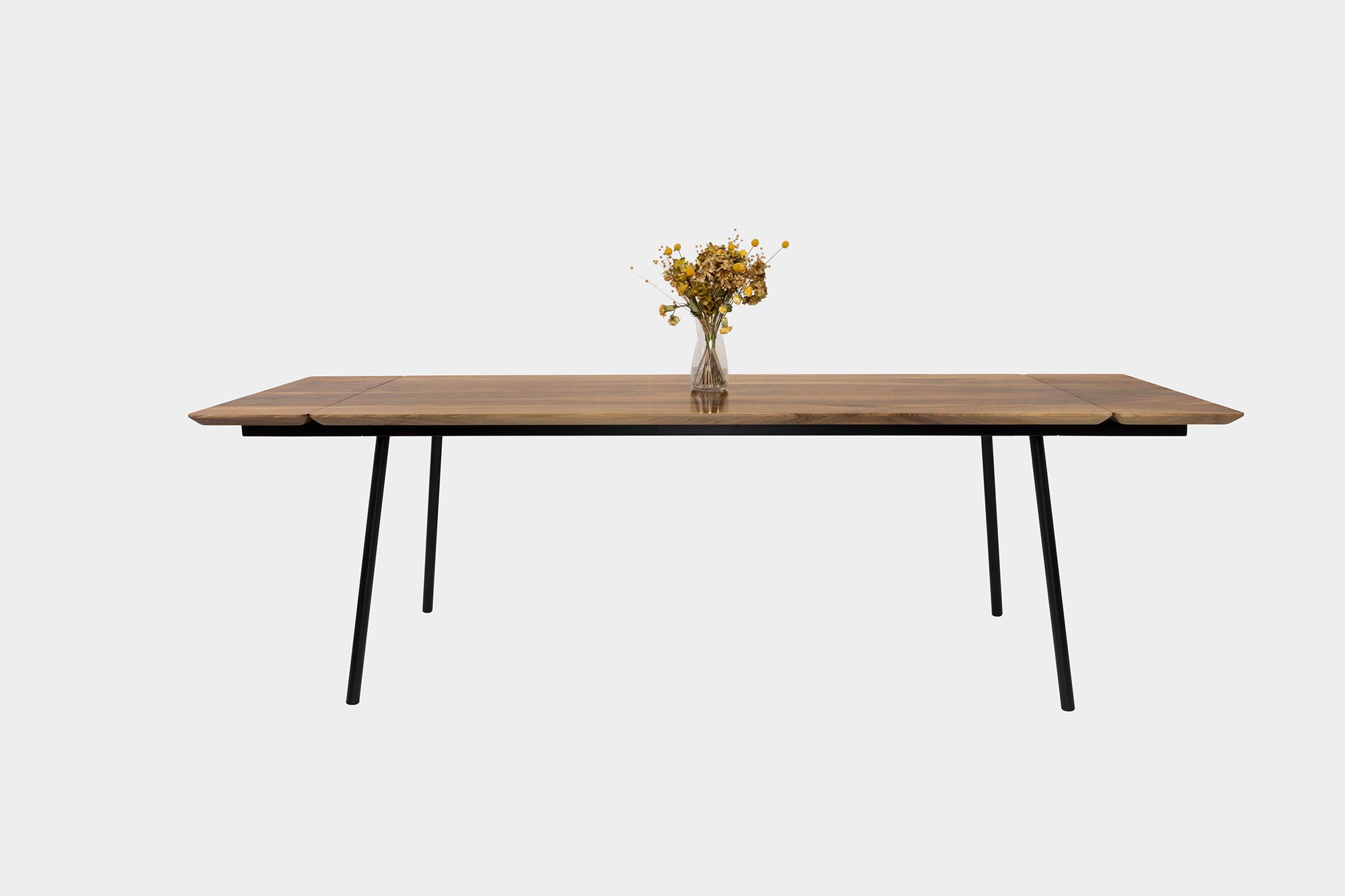 MARTA Table à manger extensible en Noyer