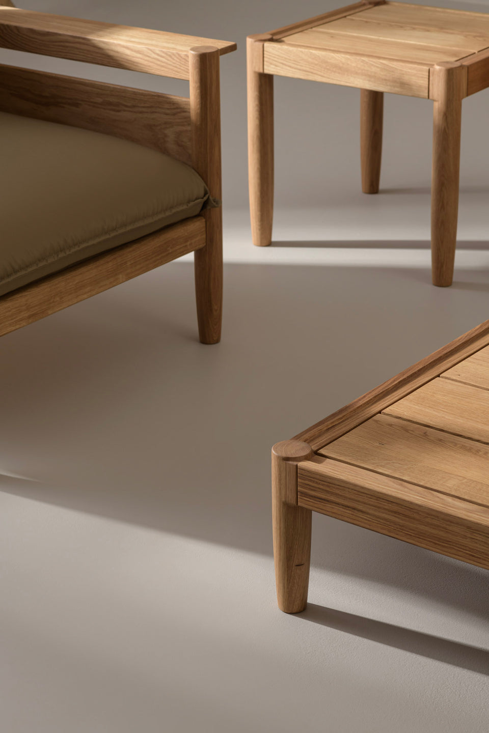 Massief houten constructie