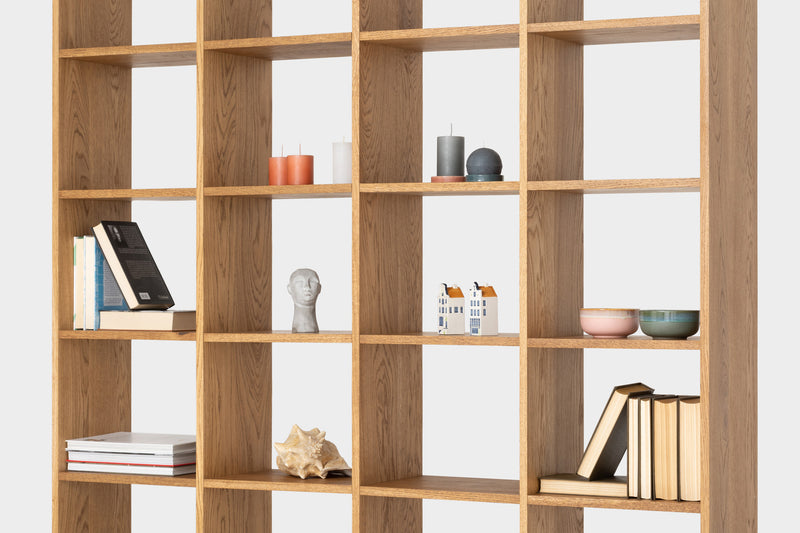 AGATA | Eikenhout boekenkast