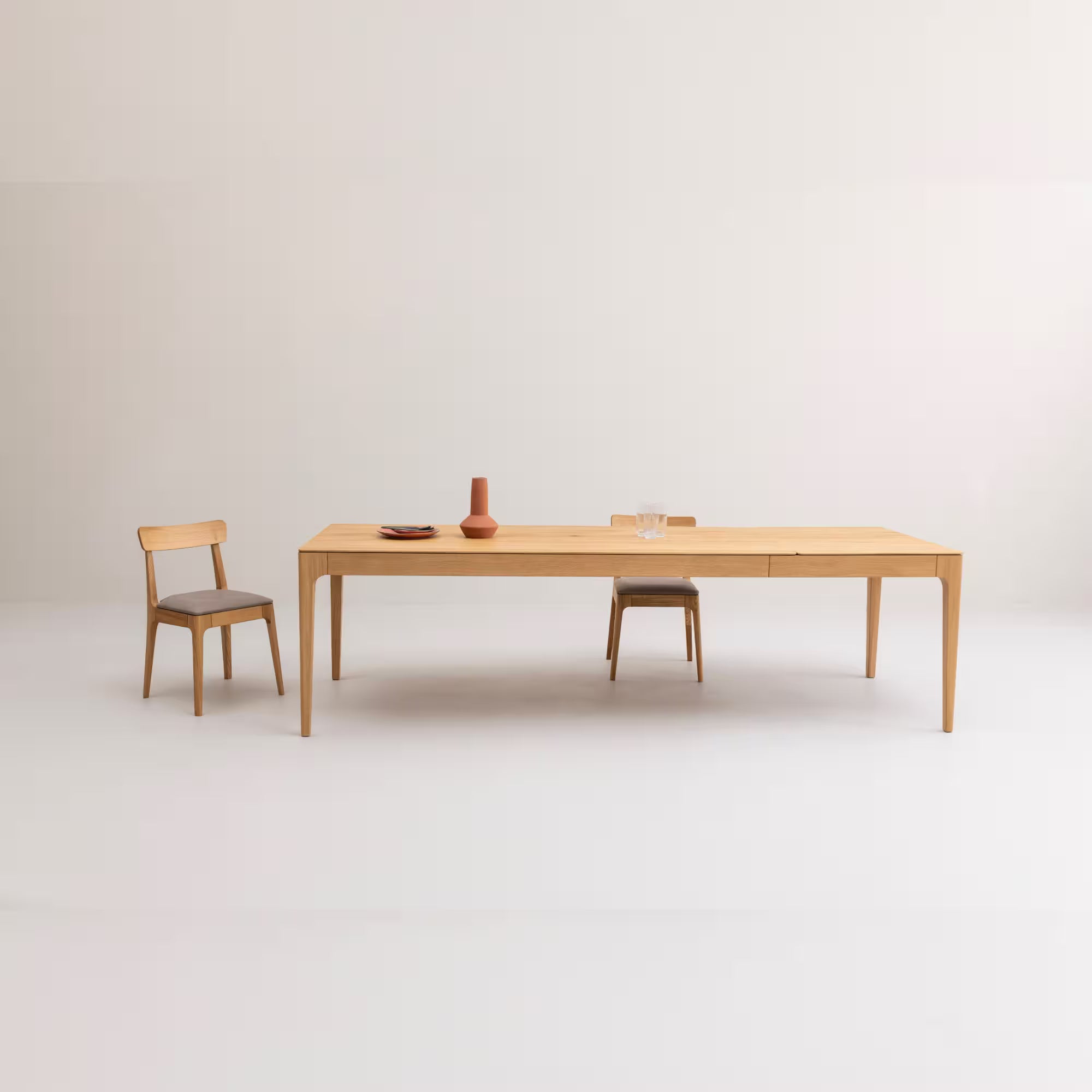 CAROLINA | Oak Extendable Dining Table