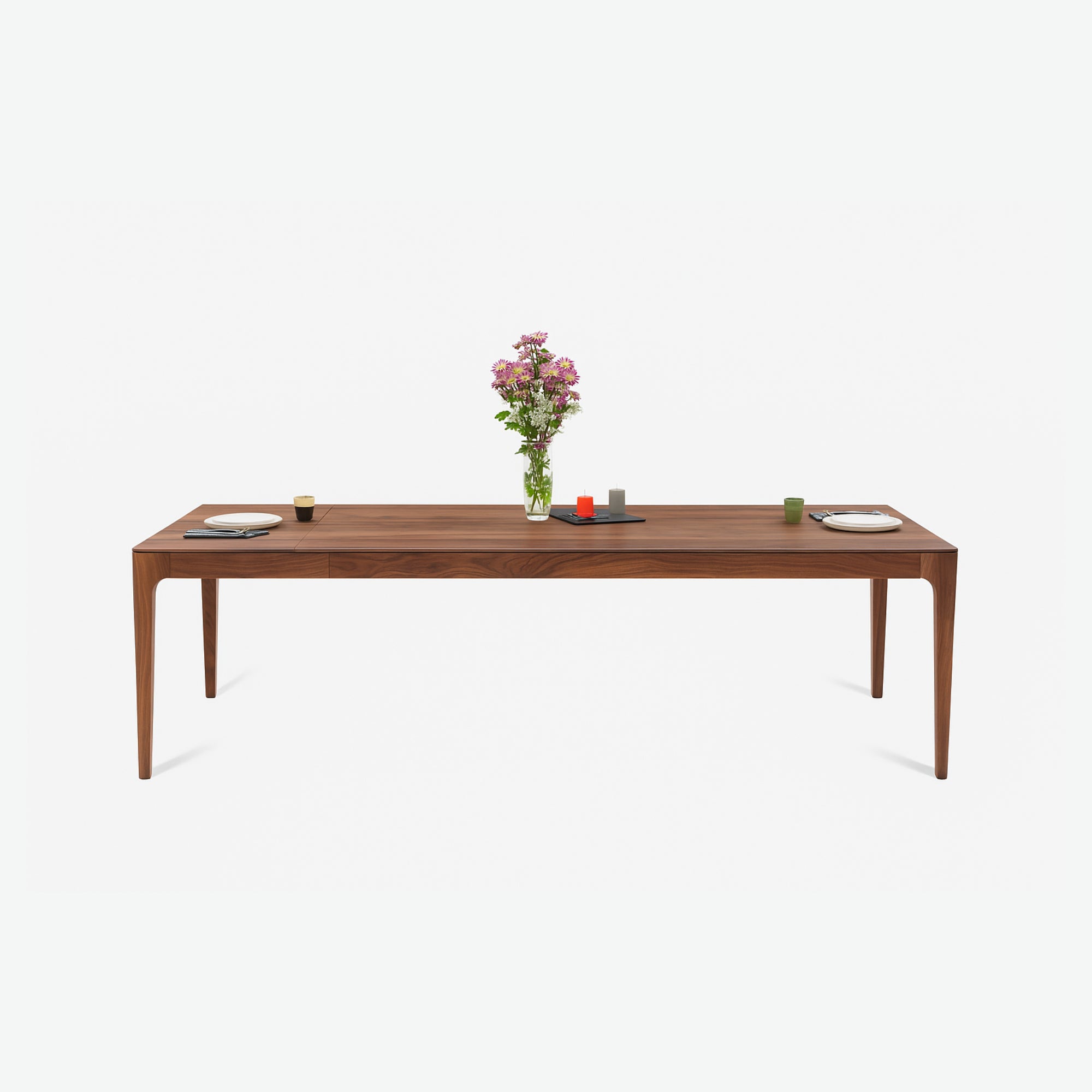 CAROLINA | Walnut Extendable Dining Table