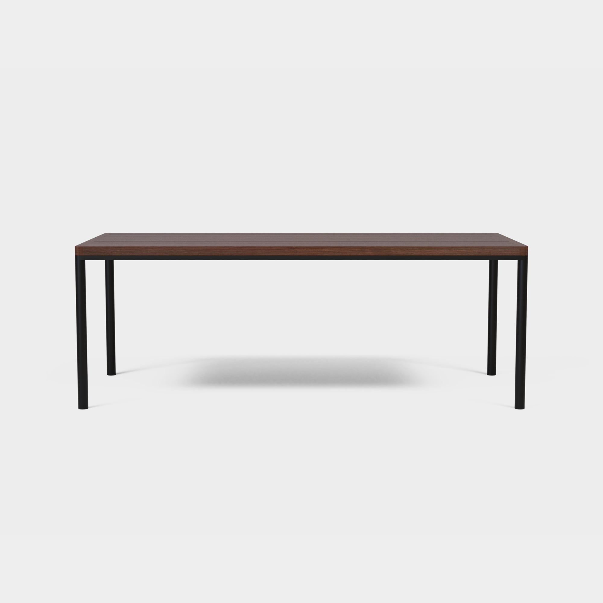 FRANKIE | Outdoor Smoked Ash Dining Table