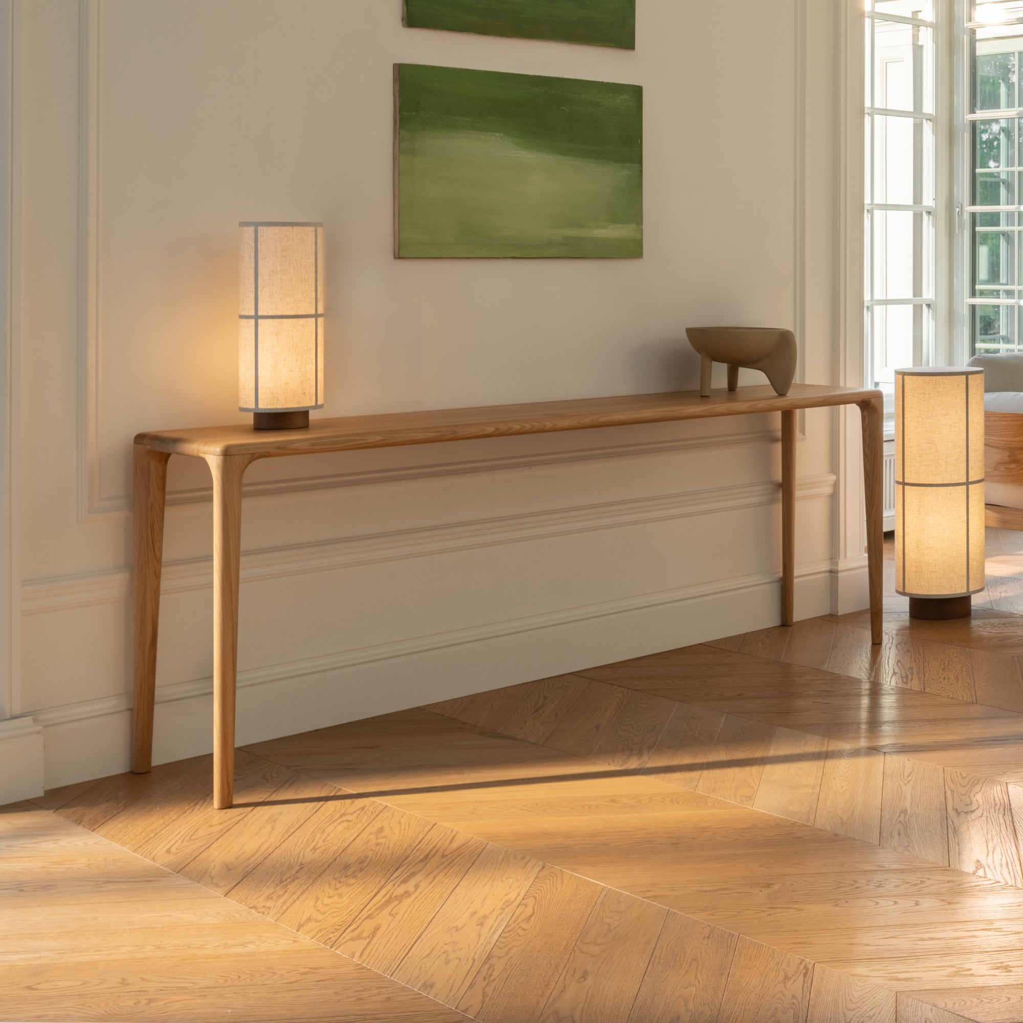 LÜNA | Oak Console Table